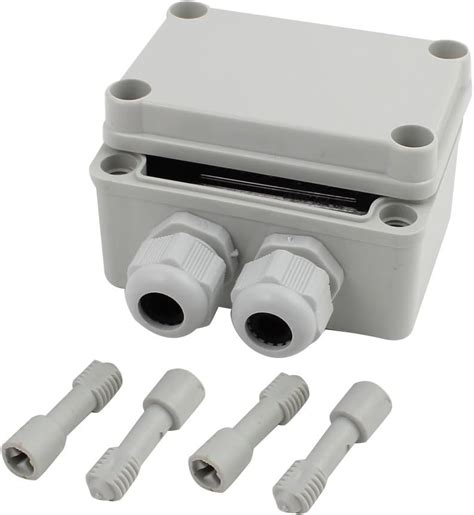 uxcell 170mmx140mmx95mm 1 Inlet to 2 Outlet Dustproof IP65 